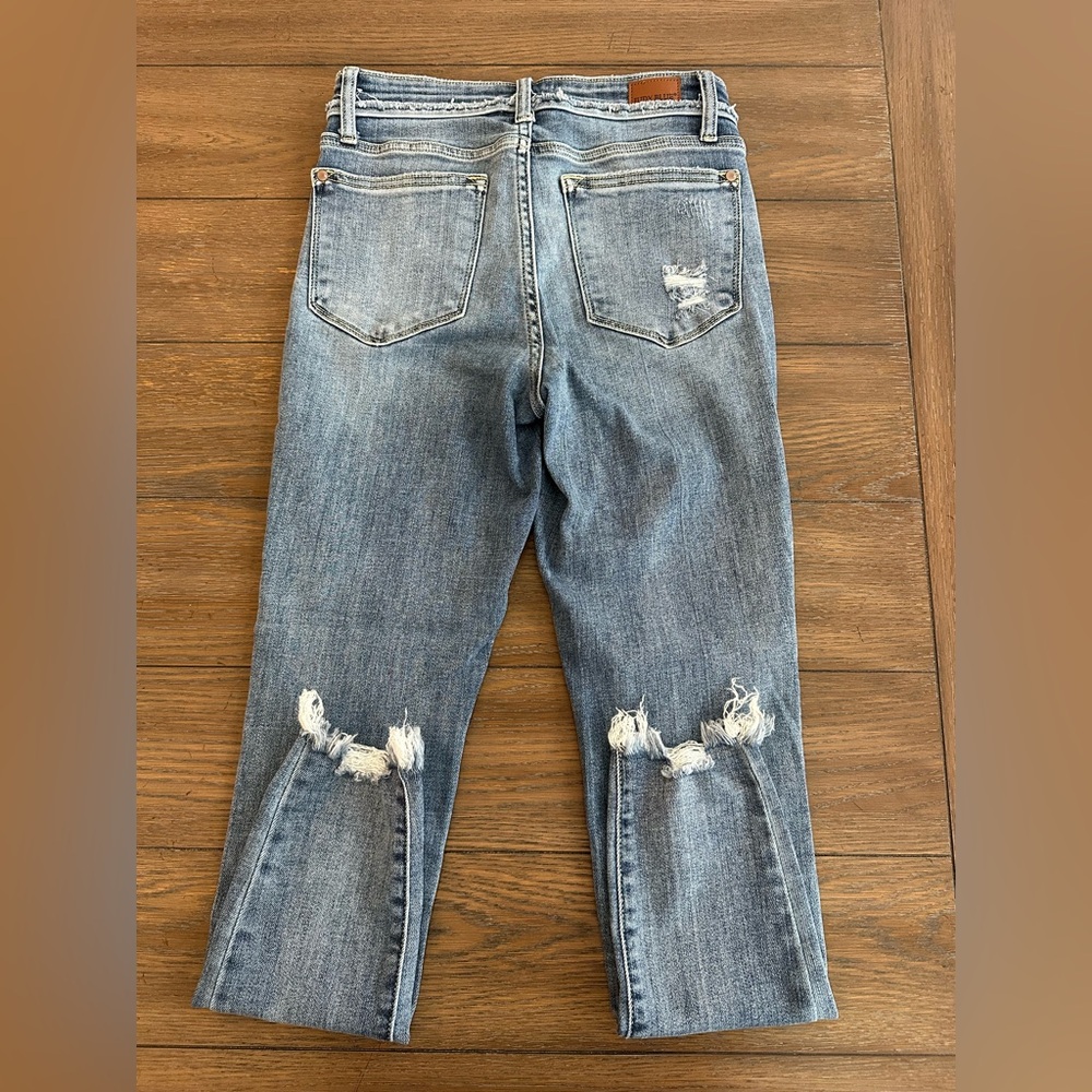 Judy Blue Skinny Fit Classic Denim Jeans Size 3/26 - Picture 3 of 6